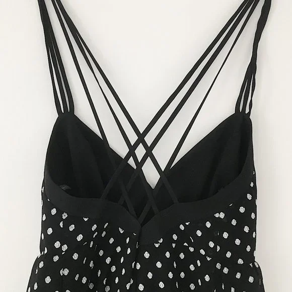 BCBGeneration High Low Polka Dot Maxi Dress - Picture 7 of 11